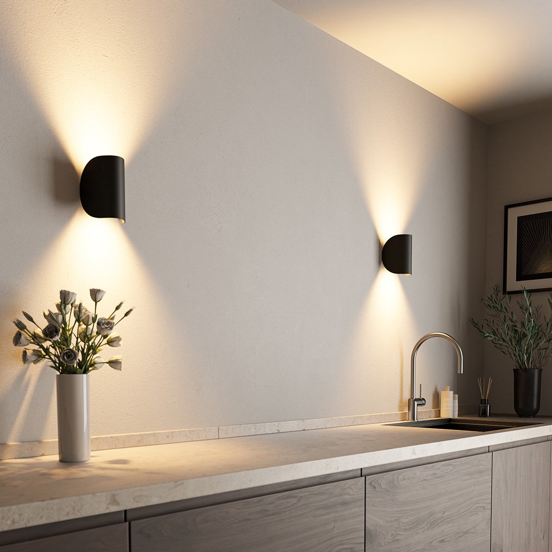 Applique murale LED orientable IP65 en aluminium