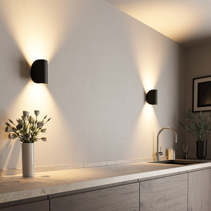 Applique murale LED orientable IP65 en aluminium