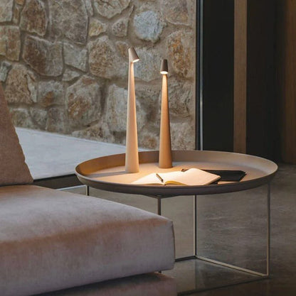 Lampe de table LED sans fil dimmable scandinave