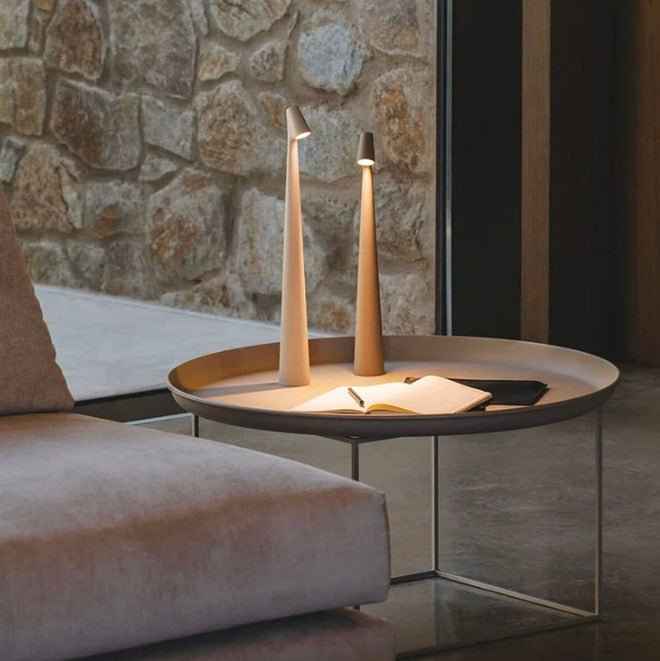Lampe de table LED sans fil dimmable scandinave